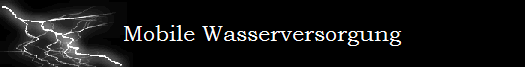 Mobile Wasserversorgung
